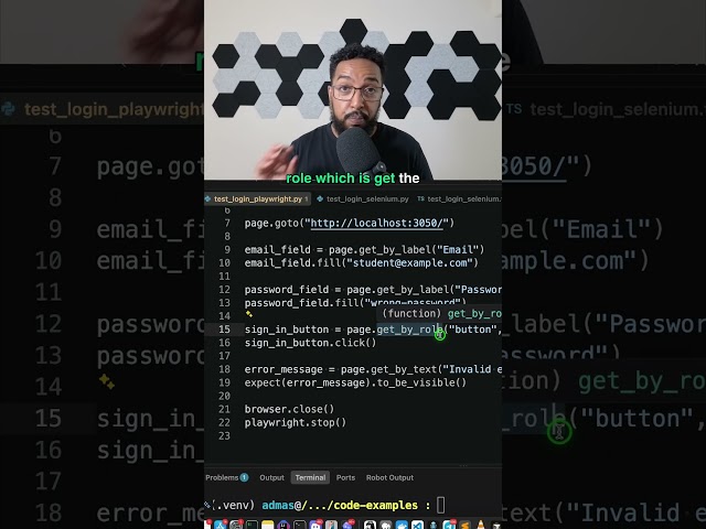 Automated Tests Are All The Same - Selenium, Playwright, Cypress same concept #shorts