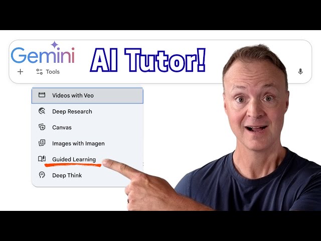 GOOGLE GEMINI'S NEW GUIDED LEARNING - A GAME CHANGER FOR LEARNING!