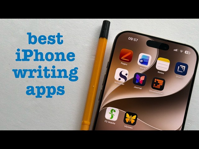 First iPhone writing apps to install