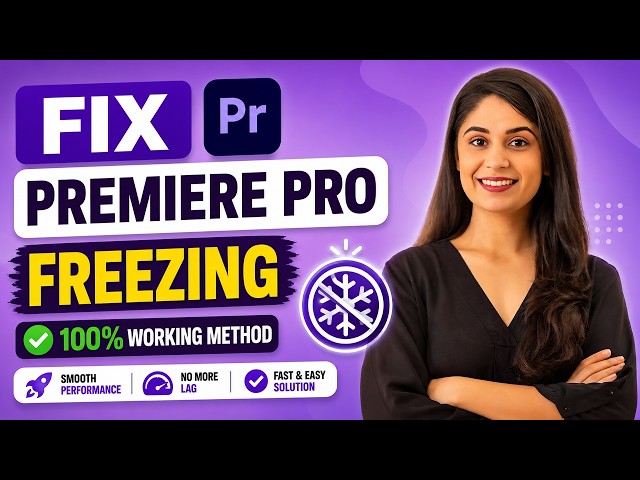 How to Fix Premiere Pro Freezing (100 % Working Method)