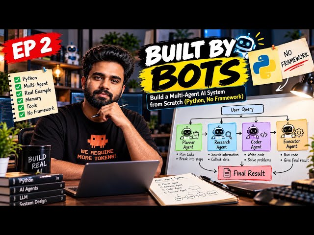 Build a Multi-Agent AI System from Scratch (Python, No Framework)