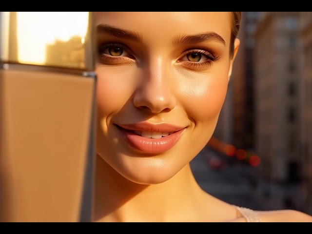 AI Generated CGI Ad | The Future of Luxury Marketing  #Estee Lauder #cgiads @esteelauder