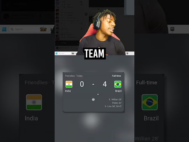 IShowSpeed Claiming He Needs To Save India’s National Team😭🇮🇳