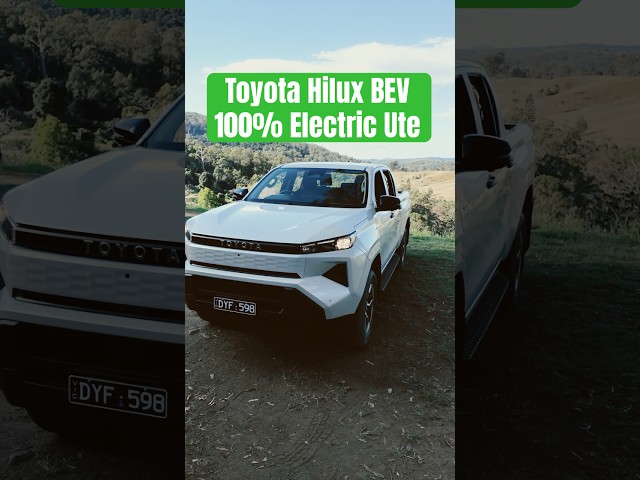 2026 Toyota Hilux BEV: 100% Electric Ute Walkaround Preview