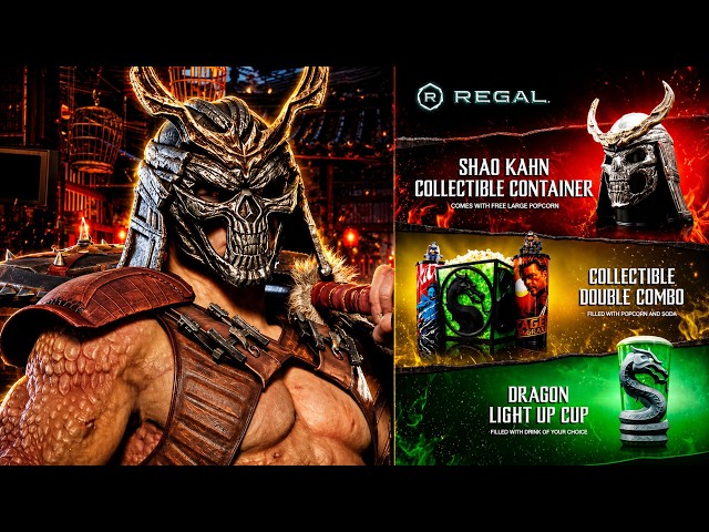 EARLY ACCESS TO THE MORTAL KOMBAT II MOVIE MERCH! (+ SHAO KAHN X KUNG LAO GAMEPLAY)