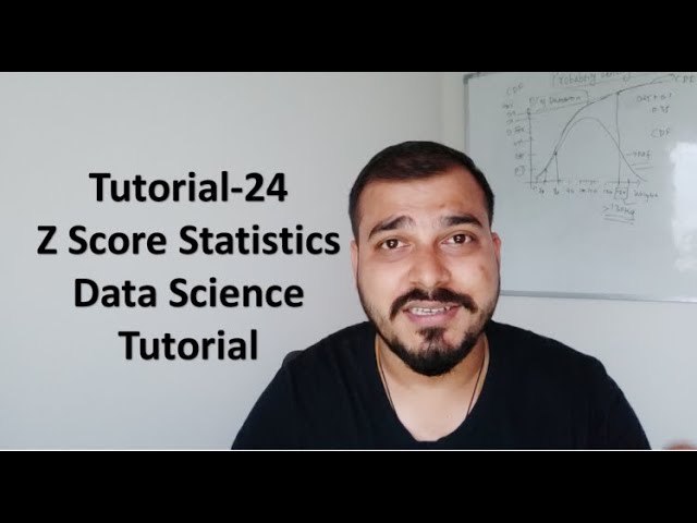 Tutorial 24-Z Score Statistics Data Science