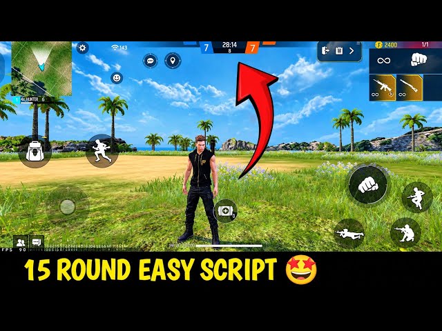 How to make 15 round script in free fire crafland #crafland 