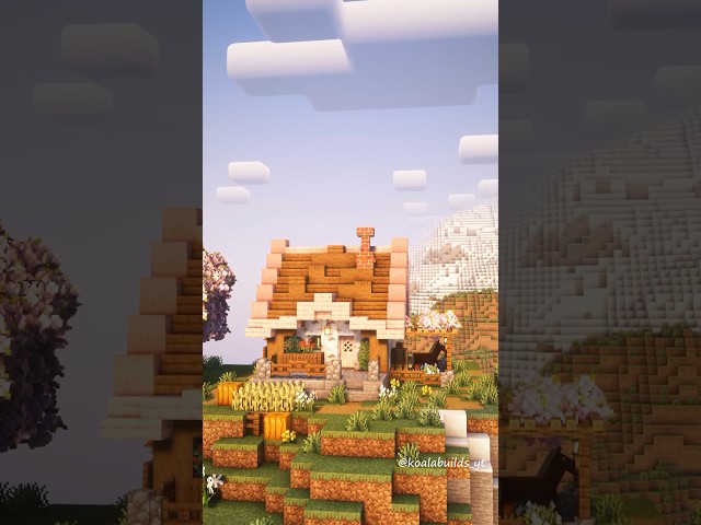 Minecraft: Cosy Starter House | Turorial #minecraft