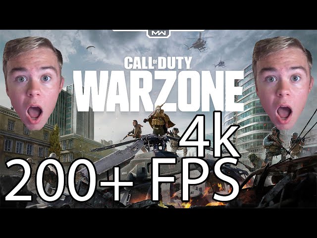 DLSS Tested in Warzone!!! 200+ FPS in 4k