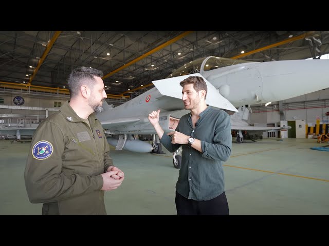 Content creator Alberto Naska explores the Eurofighter Typhoon