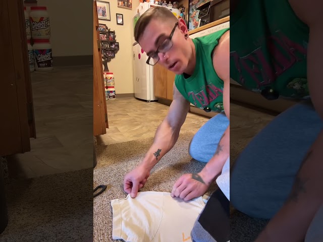How I cut my Zelda shirts into gym tanks