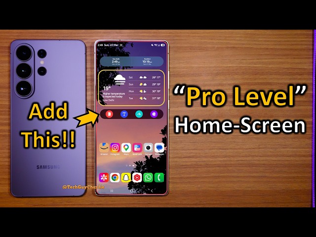 The Most USEFUL And FUNCTIONAL Home-Screen You Can Have On Your S26 Ultra!!