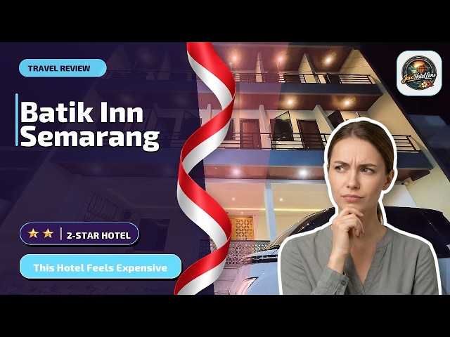 Batik Inn Semarang - This Hotel Feels Expensive | Semarang, Indonesia⭐