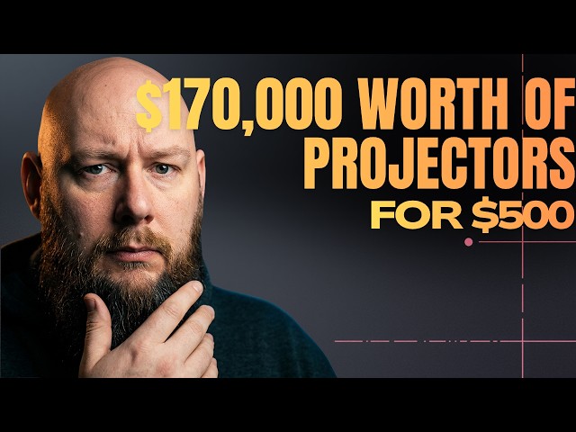 Re-Upload: 5 Premium Projectors, 1 Incredible Price: The Ultimate $500 Home Theater Haul
