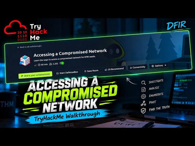 Accessing a Compromised Network | TryHackMe Walkthrough