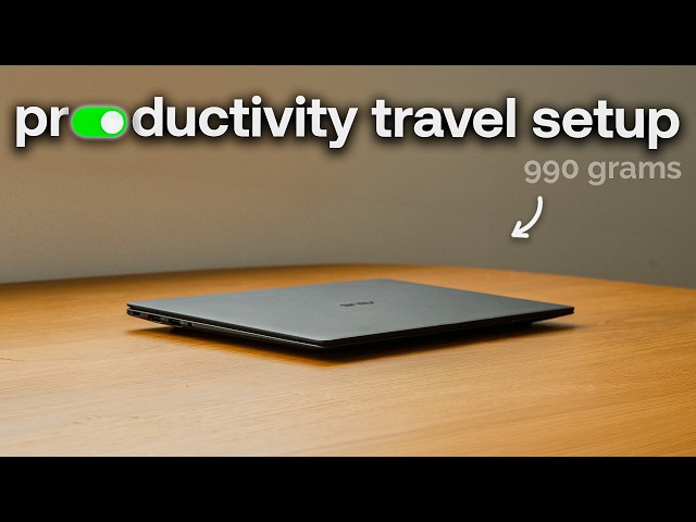 This laptop replaced my entire desk setup (for a month)