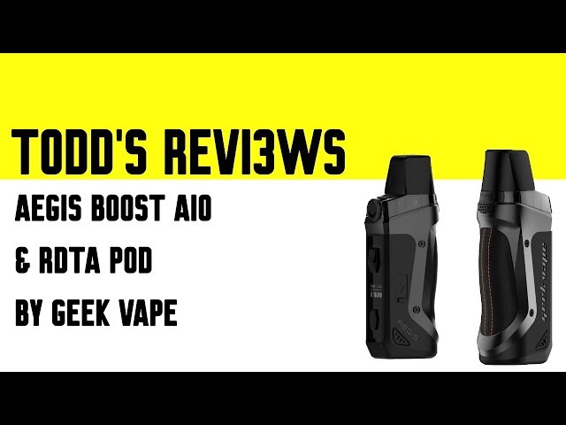 AEGIS Boost & RDTA by Geek Vape