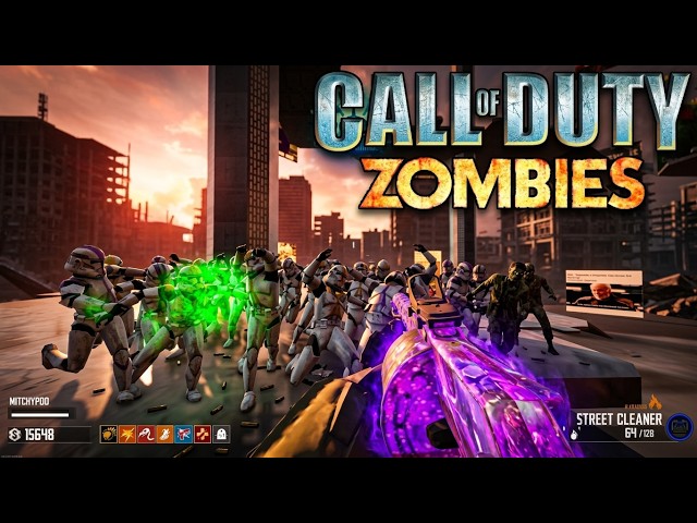 The STAR WARS Tower Custom Zombie Map! (Black Ops 3)