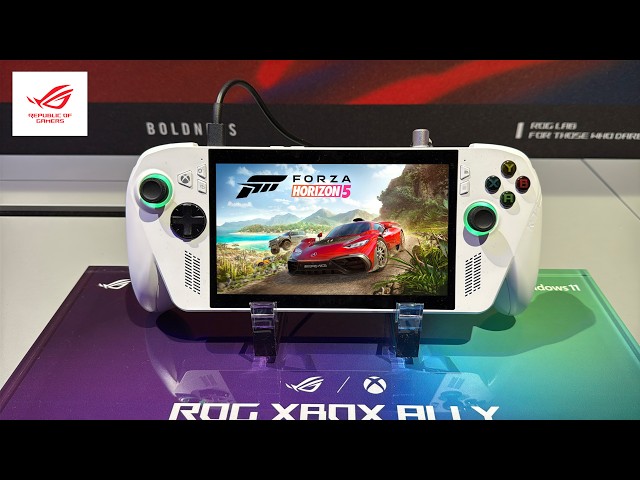 NEW ROG Xbox Ally X - The MOST POWERFULL Handheld Console!