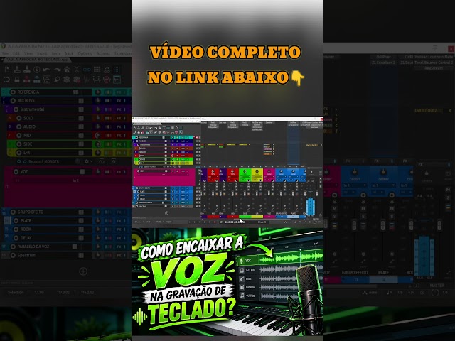 How to fit vocals into a keyboard recording.