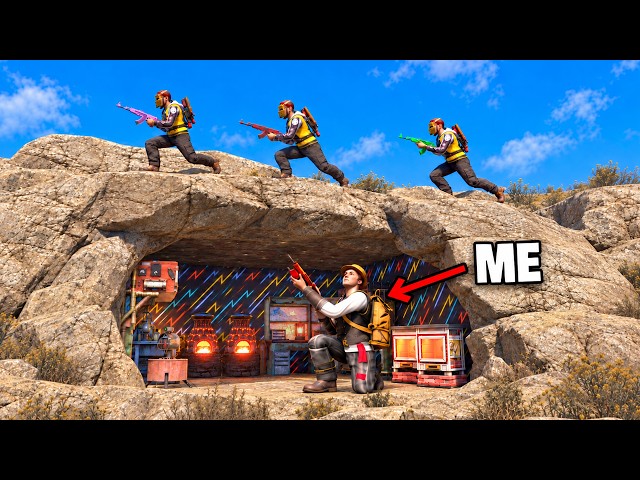 I Built a Hidden Safe Zone Next to Rust’s Biggest Clan