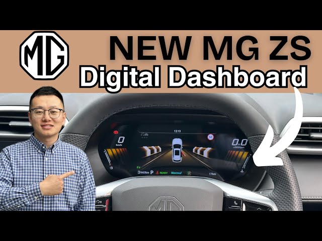 New MG ZS | Tutorial - Digital Dashboard Display - Hybrid & Petrol