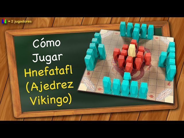 Cómo jugar Hnefatafl (Ajedrez Vikingo)