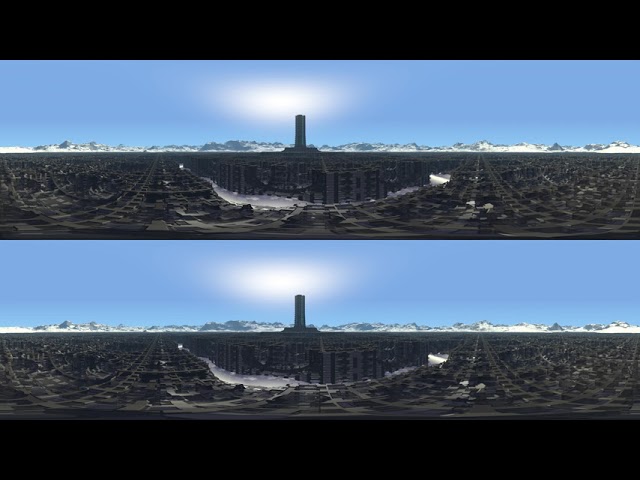 Shadertoy - At the mountains [VR360, 8K]