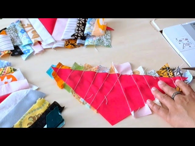 "Creative Scraps  Ideas: Using Up Every Last Piece" Easy sewing projects.
