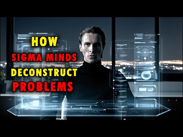 8 Problem-Solving Techniques of Sigma Males (They See Solutions Others Miss)
