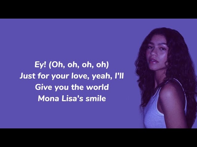 Zendaya, Labrinth - All For Us (Lyrics)