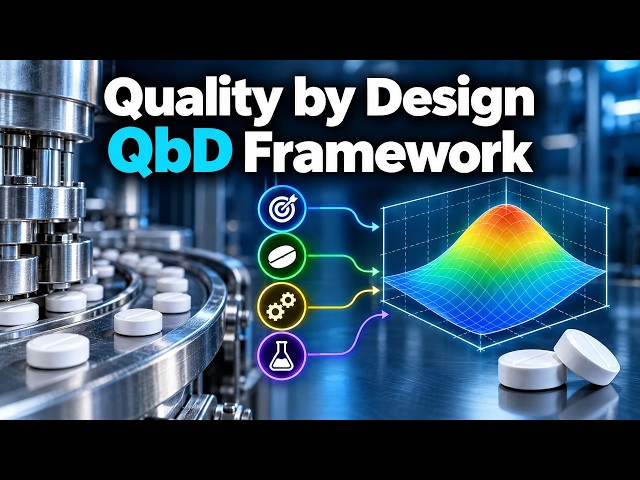 Quality by Design (QbD) Explained | QTPP, CQA, CPP, Risk Assessment & Pharmaceutical Development