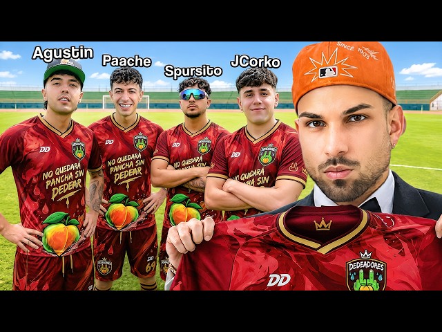I MADE A SOCCER TEAM WITH FRIENDS!