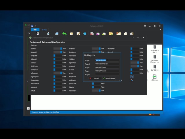 ApparitionNET Studio: Dashlaunch Editor