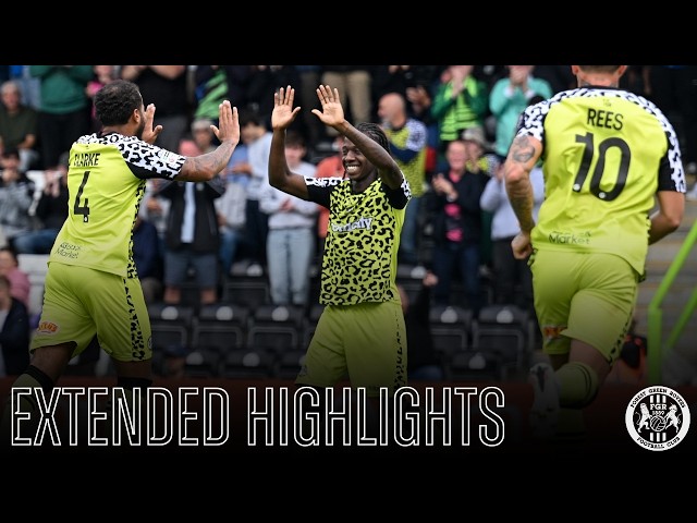 Match Highlights | FGR 4-0 Gateshead