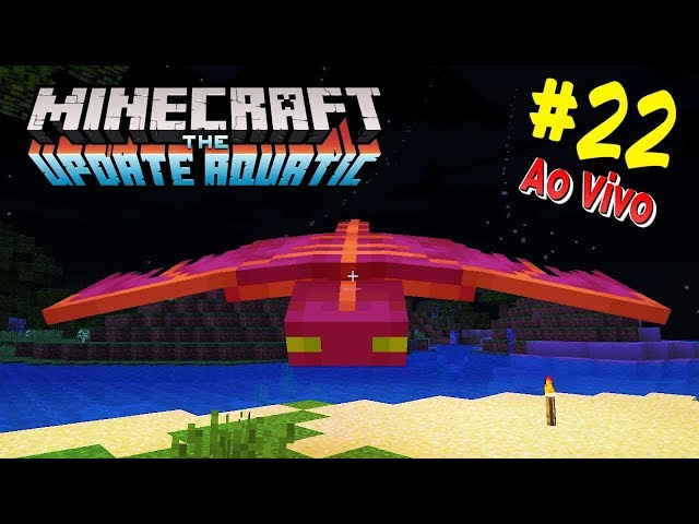 🐠 Minecraft 1.13 - FUNDO DO MAR #22 - FUI ATACADO PELO PHANTOM