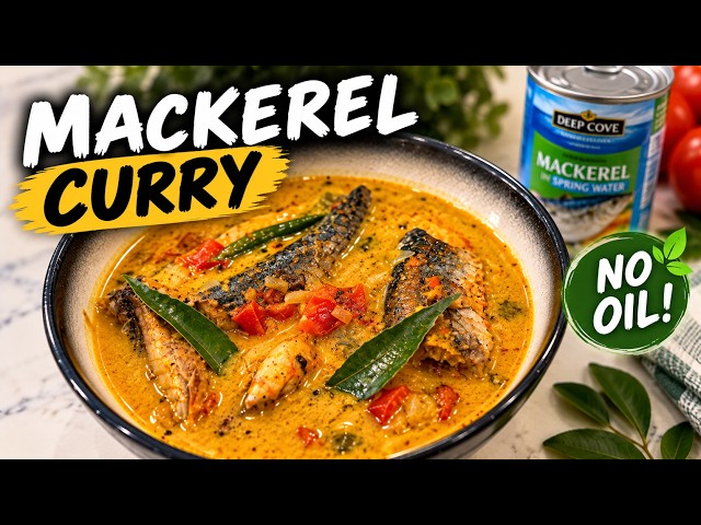 Easy Mackerel Curry | No Oil, Simple Spices & Incredible Flavour