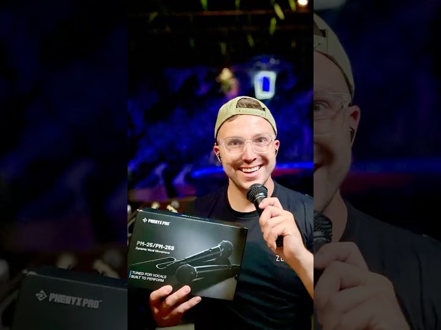 Perfect Wired DJ Microphone for Beginners! | Phenyx Pro PM-25