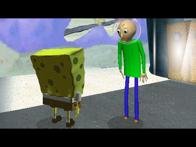 Basically SpongeBob?? | Baldi's Basics MOD