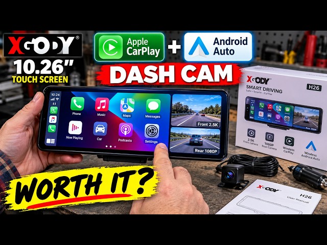 XGODY CarPlay Dash Cam Review – Is It Worth It?