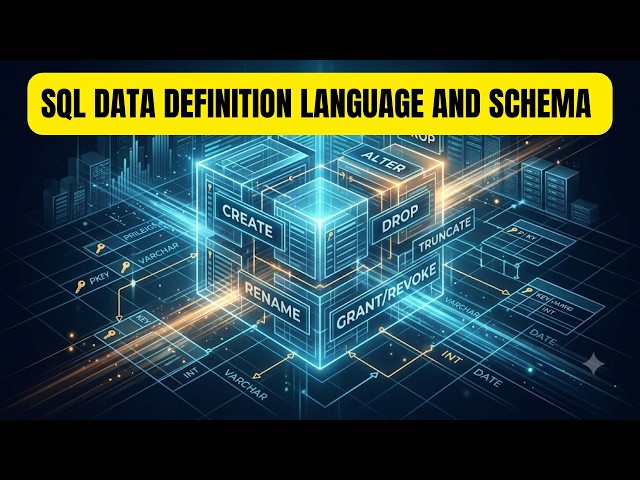 SQL Data Definition Language and Schema Fundamentals