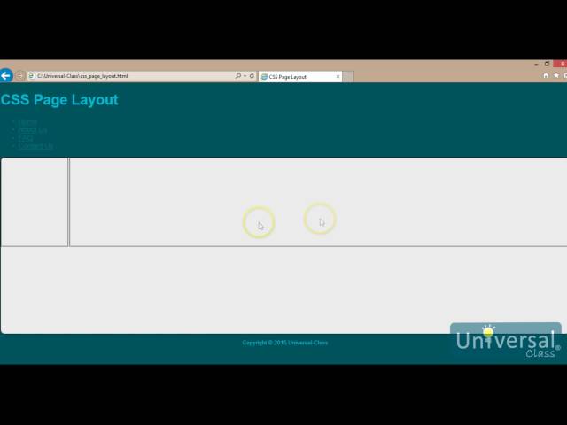 Lesson 9: Building Web Page Layouts with CSS - HTML Course