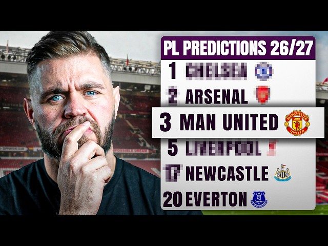 My Premier League 2026/27 Predictions!
