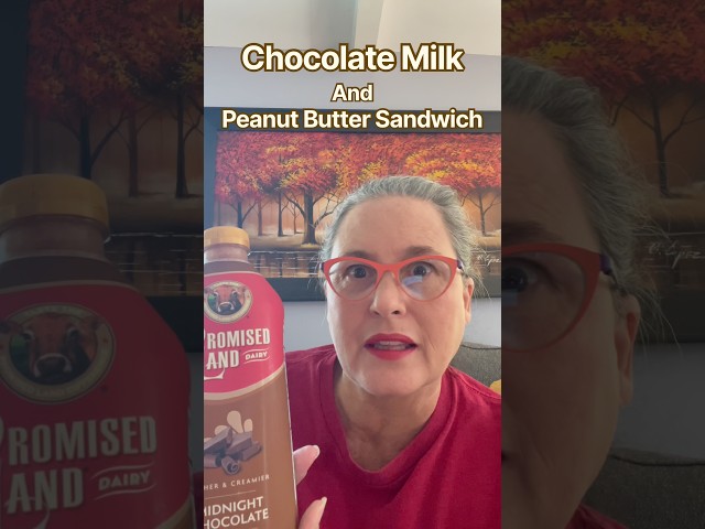 Chocolate Milk & Peanut Butter Sandwich