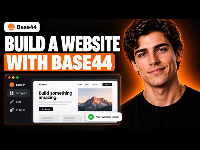 How to Build a Website With Base44 — Full No Code Tutorial 2026