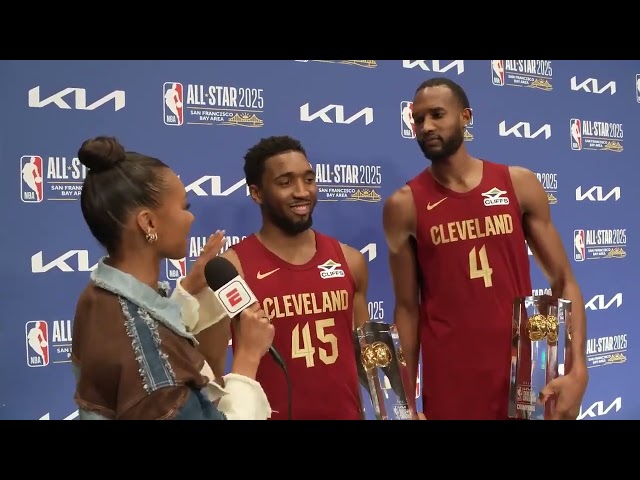 Donovan Mitchell & Evan Mobley recap their Skills Challenge victory | NBA on ESPN
