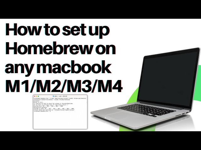 EASY Homebrew Installation on Mac (M1, M2, M3, M4 Apple Silicon) | Step-by-Step macOS Tutorial