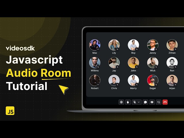 Build a Custom Javascript Audio Room in VideoSDK (2026)