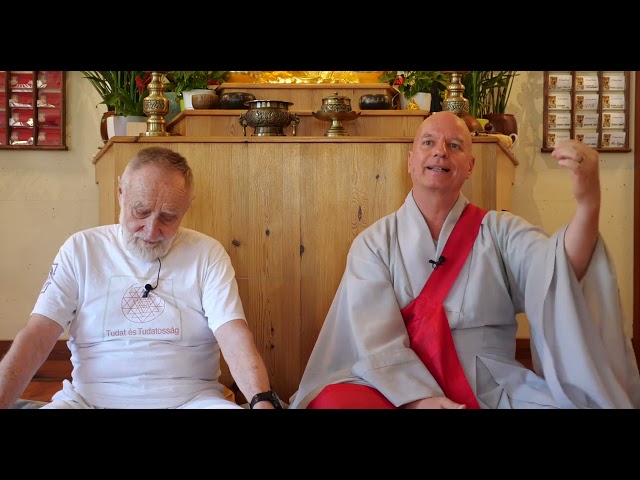 2023 08 13 Erdeti Fény Zen Templom - Dr. Daubner Béla és Csong An Szunim (2/2)
