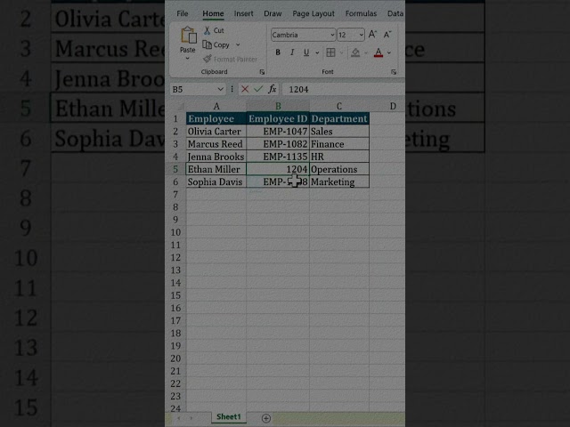 Don't Change Your Data: Professional Excel IDs #excel #dataentry